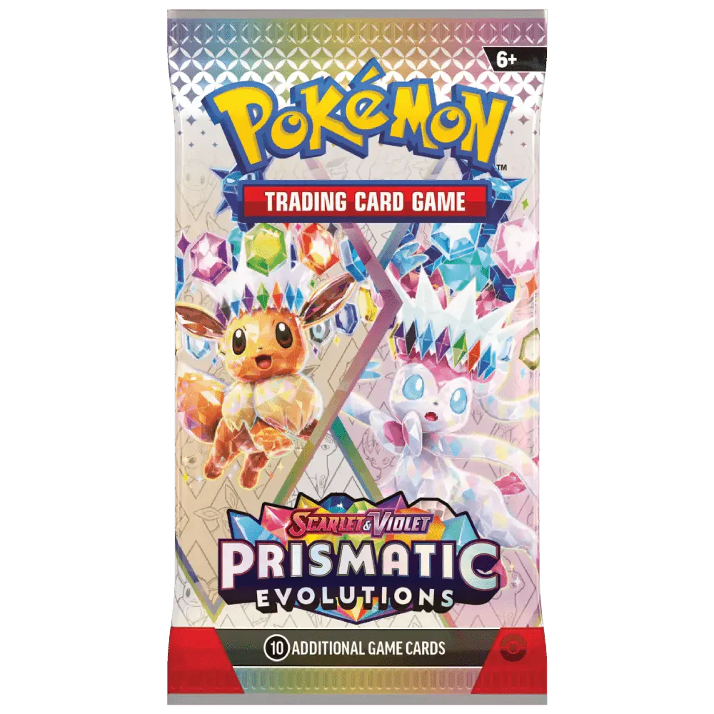 POKÉMON TCG Scarlet & Violet 8.5: Prismatic Evolutions Booster Pack - Groovy Collectables