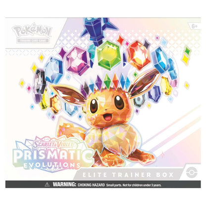 POKÉMON TCG Scarlet & Violet 8.5: Prismatic Evolutions Elite Trainer Box (ETB) - Groovy Collectables