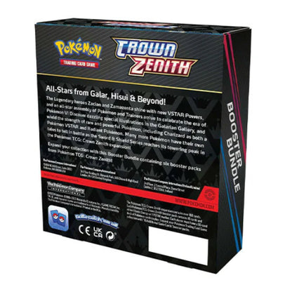 Pokemon TCG - Sword & Shield Crown Zenith Booster Bundle