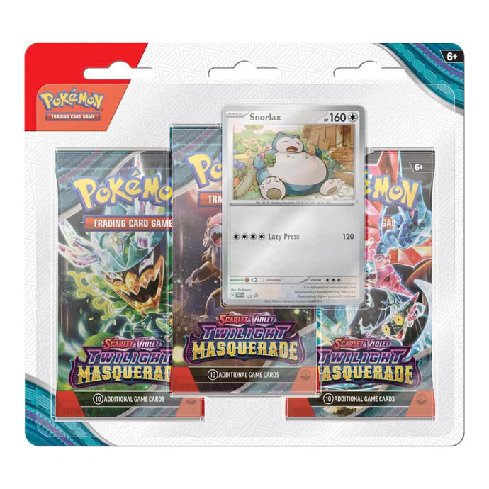 Pokemon TCG Scarlet & Violet - Twilight Masquerade 3 Pack Blister