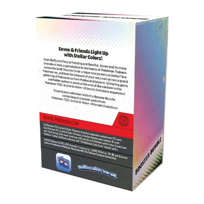 Pokémon TCG Scarlet & Violet 8.5:  Prismatic Evolutions Booster Bundle