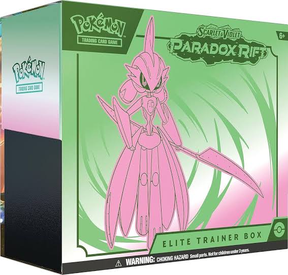 Paradox Rift Elite Trainer Box (Iron Valiant) Pokemon TCG - Groovy Collectables