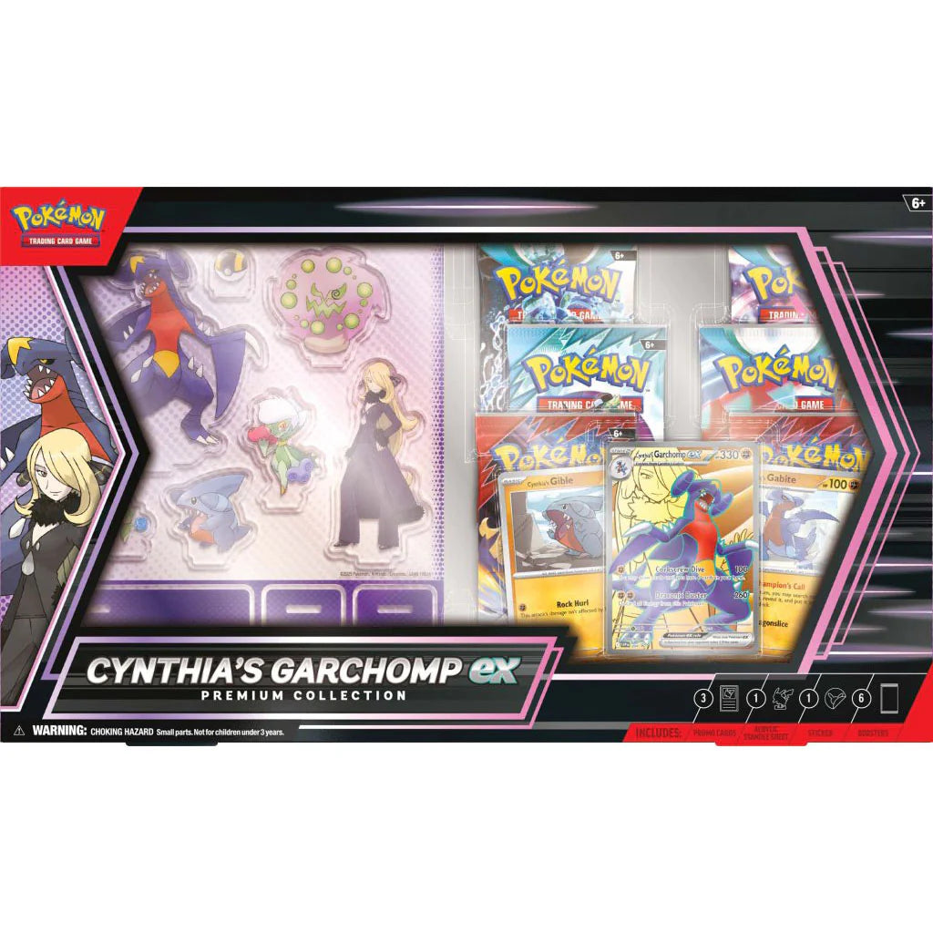 Pokémon TCG - Cynthia's Garchomp ex Premium Collection - Groovy Collectables