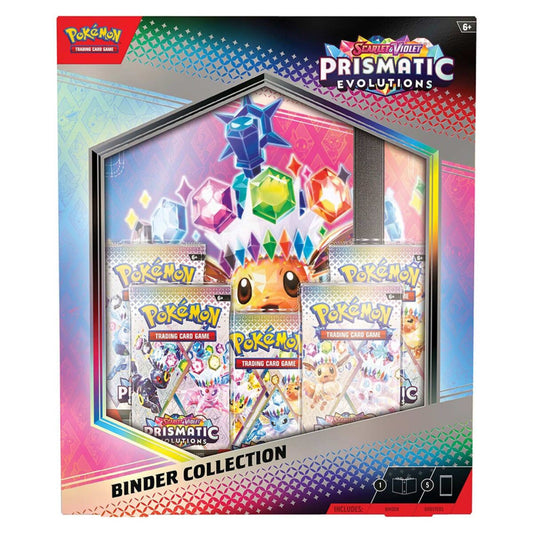 Pokémon TCG Scarlet & Violet 8.5: Prismatic Evolutions Binder Collection - Groovy Collectables