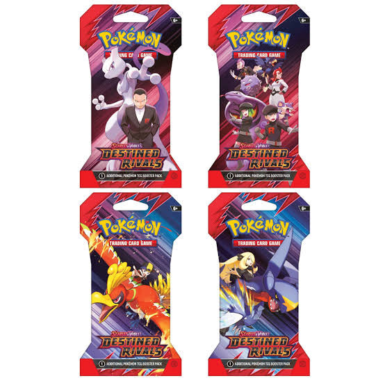 Pokémon TCG: Scarlet & Violet Destined Rivals Blister Pack - Groovy Collectables