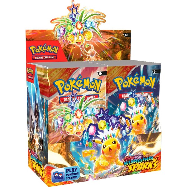Pokémon TCG Scarlet & Violet - Surging Sparks Booster Box - Groovy Collectables
