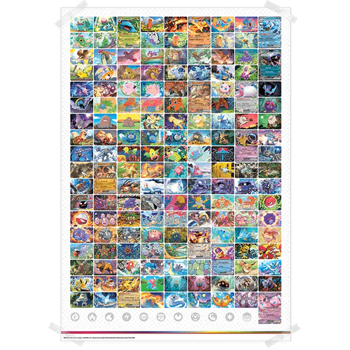 Pokemon 151 Poster - Groovy Collectables