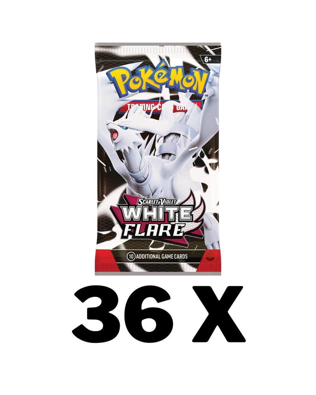 Pokemon TCG Scarlet Scarlet & Violet - White Flare Booster Pack - Groovy Collectables
