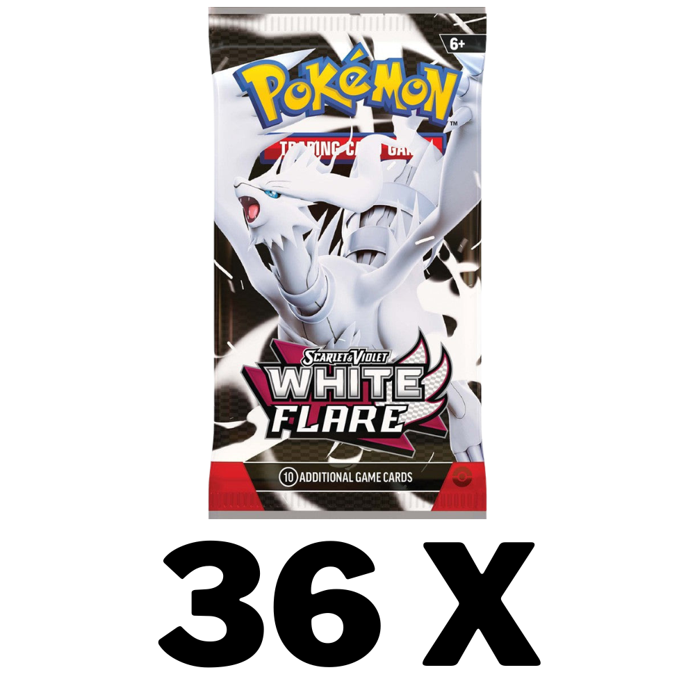 Pokemon TCG Scarlet Scarlet & Violet - White Flare Booster Pack - Groovy Collectables