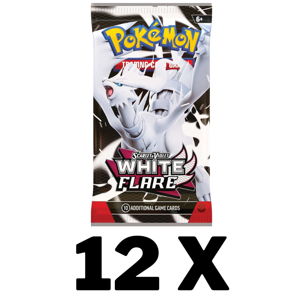 Pokemon TCG Scarlet Scarlet & Violet - White Flare Booster Pack - Groovy Collectables