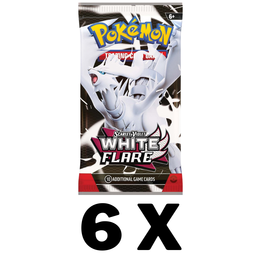 Pokemon TCG Scarlet Scarlet & Violet - White Flare Booster Pack - Groovy Collectables