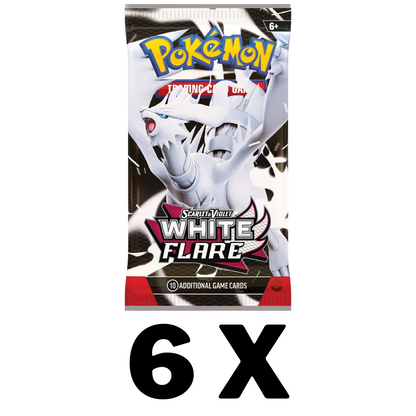 Pokemon TCG Scarlet Scarlet & Violet - White Flare Booster Pack - Groovy Collectables