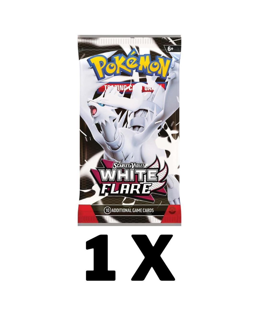 Pokemon TCG Scarlet Scarlet & Violet - White Flare Booster Pack - Groovy Collectables