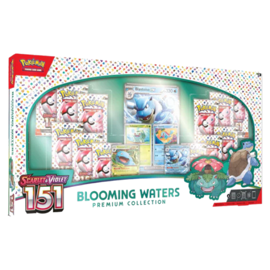 Pokemon TCG - Pokemon 151 Blooming Waters Premium Collection