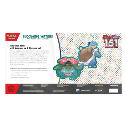 Pokemon TCG - Pokemon 151 Blooming Waters Premium Collection