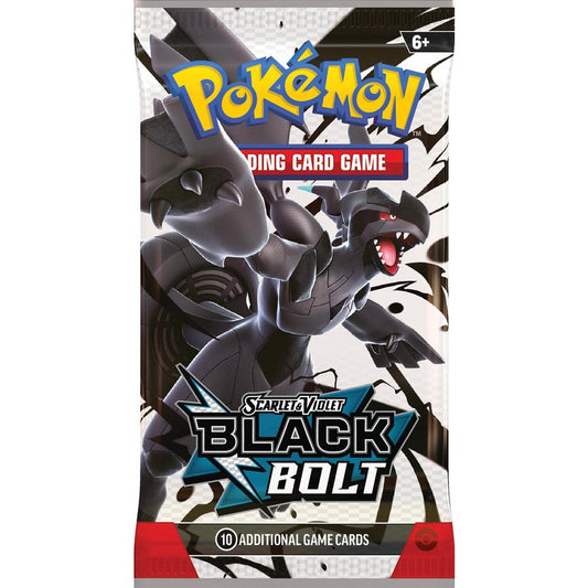 Pokemon TCG Scarlet & Violet - Black Bolt Booster Pack - Groovy Collectables