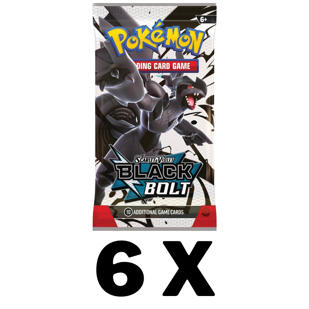 Pokemon TCG Scarlet & Violet - Black Bolt Booster Pack - Groovy Collectables