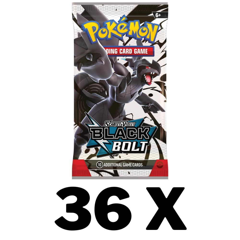 Pokemon TCG Scarlet & Violet - Black Bolt Booster Pack - Groovy Collectables