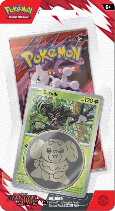 Pokemon TCG Scarlet & Violet - Destined Rivals Checklane Blister - Groovy Collectables