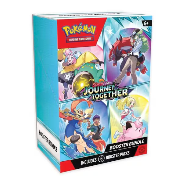 Pokemon TCG Scarlet & Violet - Journey Together Booster Bundle - Groovy Collectables