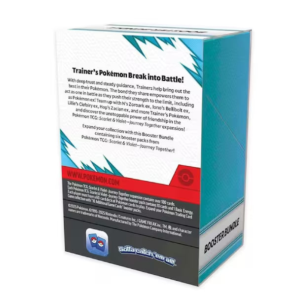 Pokemon TCG Scarlet & Violet - Journey Together Booster Bundle - Groovy Collectables