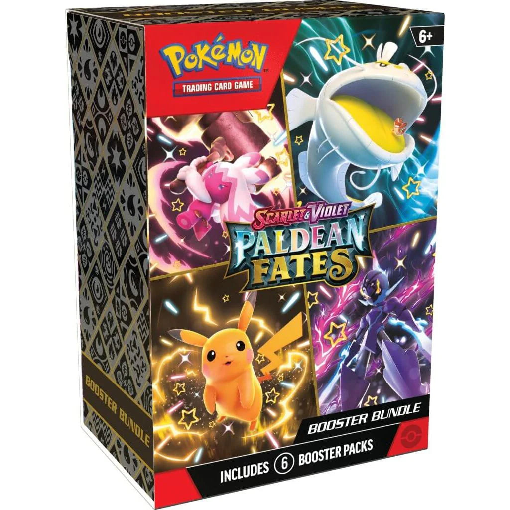 Pokemon TCG Scarlet & Violet - Paldean Fates Booster Bundle - Groovy Collectables