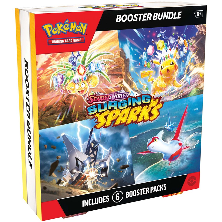 Pokemon TCG Scarlet & Violet: Surging Sparks Booster Bundle - Groovy Collectables
