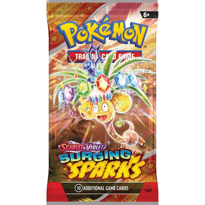 Pokemon TCG Scarlet & Violet: Surging Sparks Booster Pack - Groovy Collectables