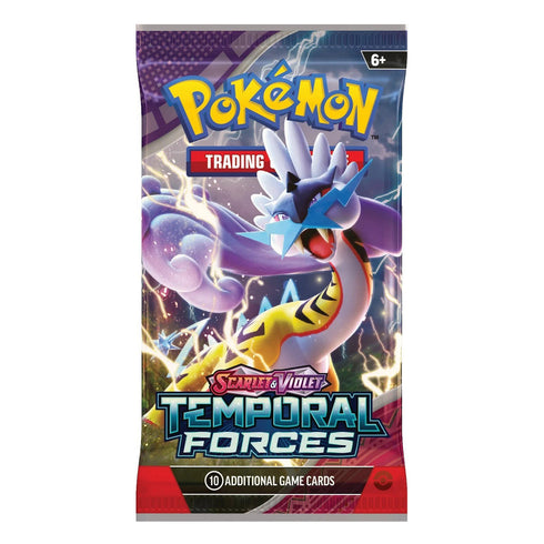 Pokemon TCG: Scarlet & Violet Temporal Forces Booster Pack - Groovy Collectables