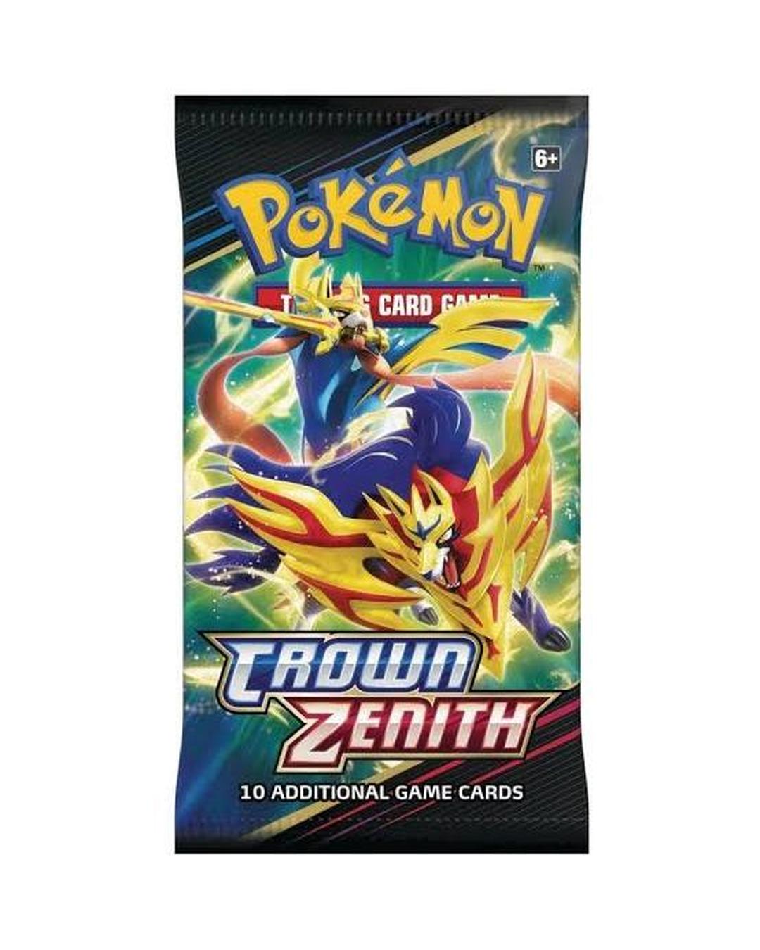 Pokemon TCG Sword & Shield: Crown Zenith Booster Pack - Groovy Collectables