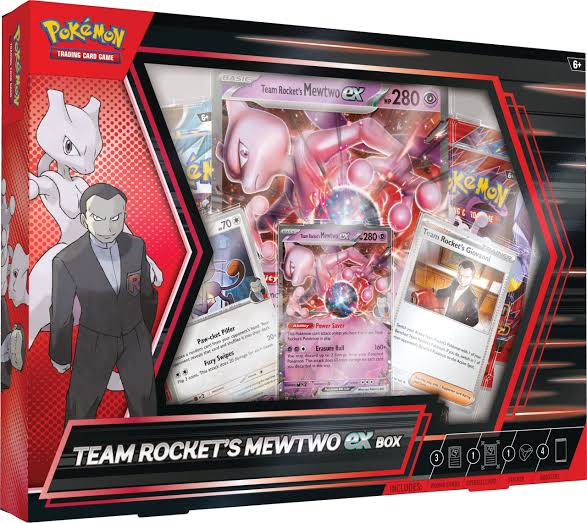 Pokemon TCG - Team Rockets MewTwo Ex Box - Groovy Collectables
