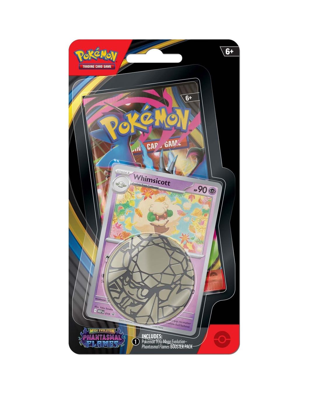 Phantasmal Flames Checlklane Blister  - Whimsicott | Pokemon TCG