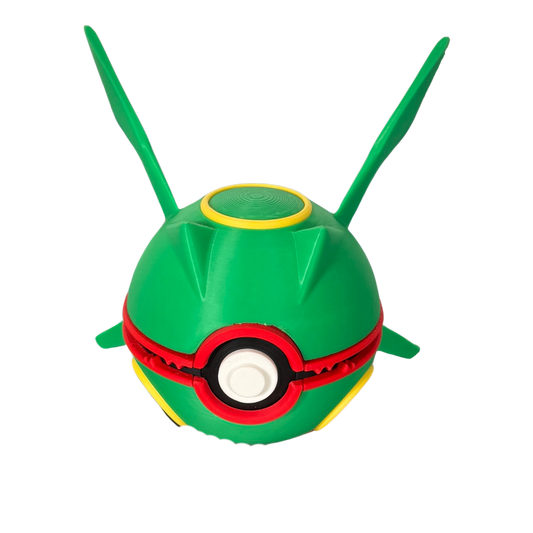 Rayquaza 3D Pokeball - Groovy Collectables