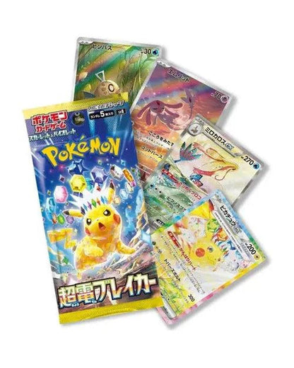 Super Electric Breaker SV8 Booster Pack - Japanese Pokémon TCG - Groovy Collectables