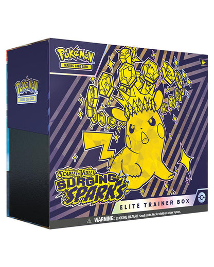 Pokemon TCG Scarlet & Violet Surging Sparks Elite Trainer Box
