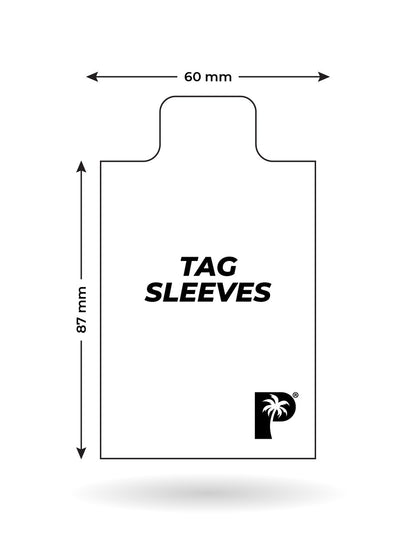 Tag Sleeves - 100pc