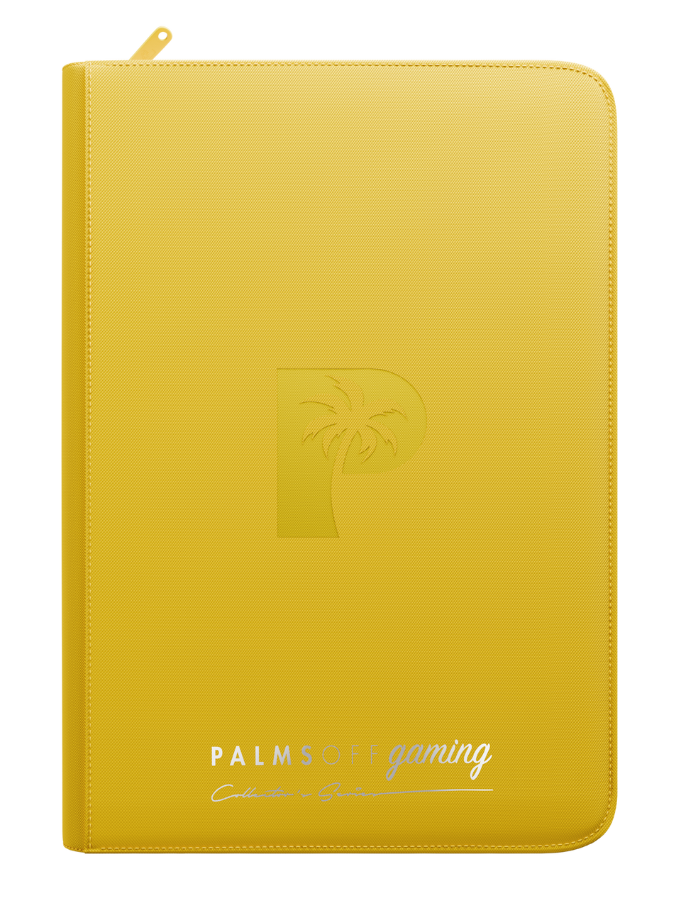 Collector's Series Top Loader Zip Binder - CLEAR - Yellow