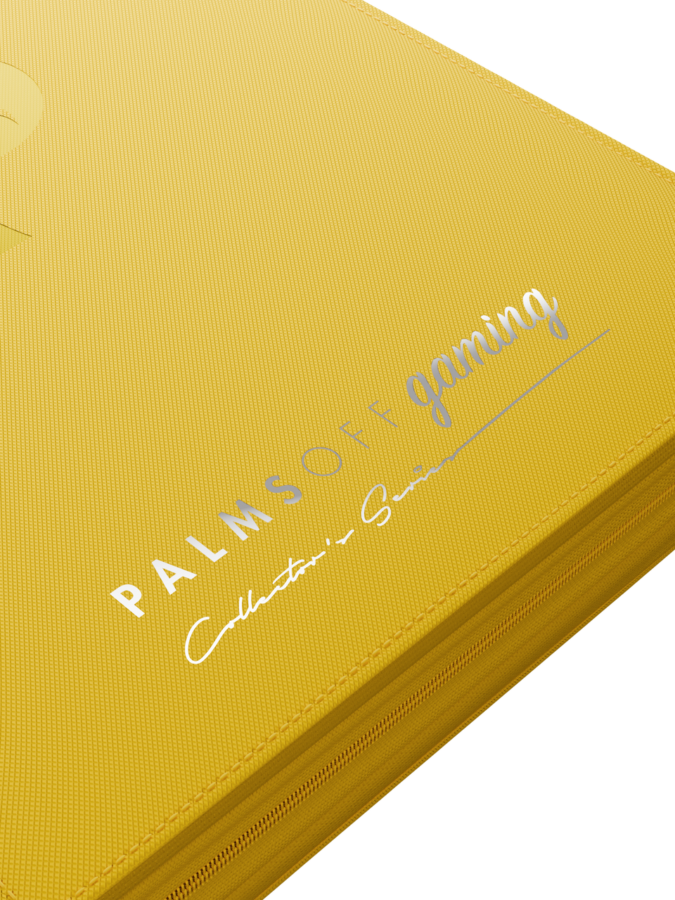 Collector's Series Top Loader Zip Binder - CLEAR - Yellow