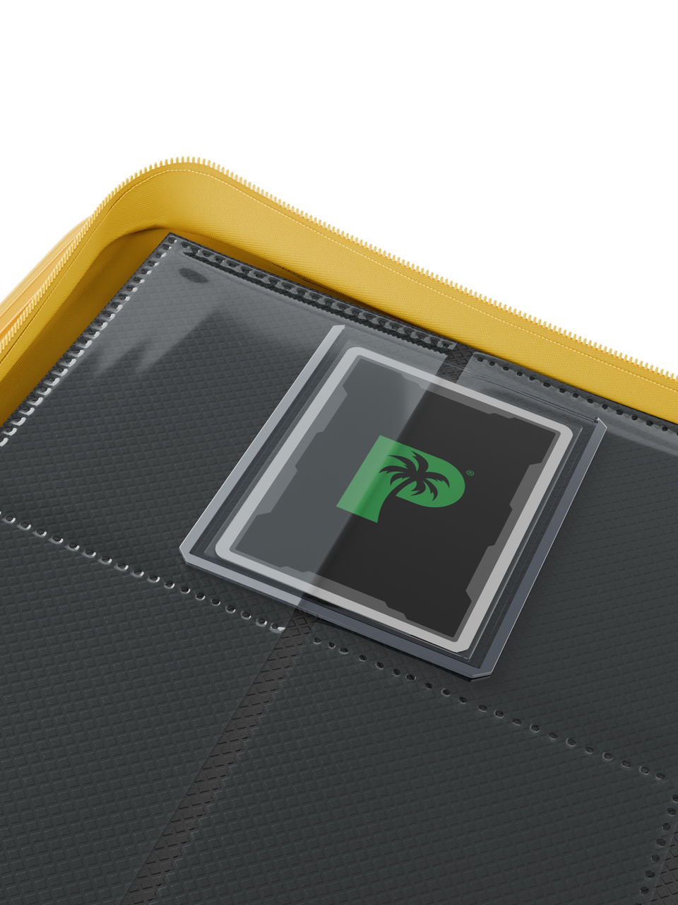 Collector's Series Top Loader Zip Binder - CLEAR - Yellow