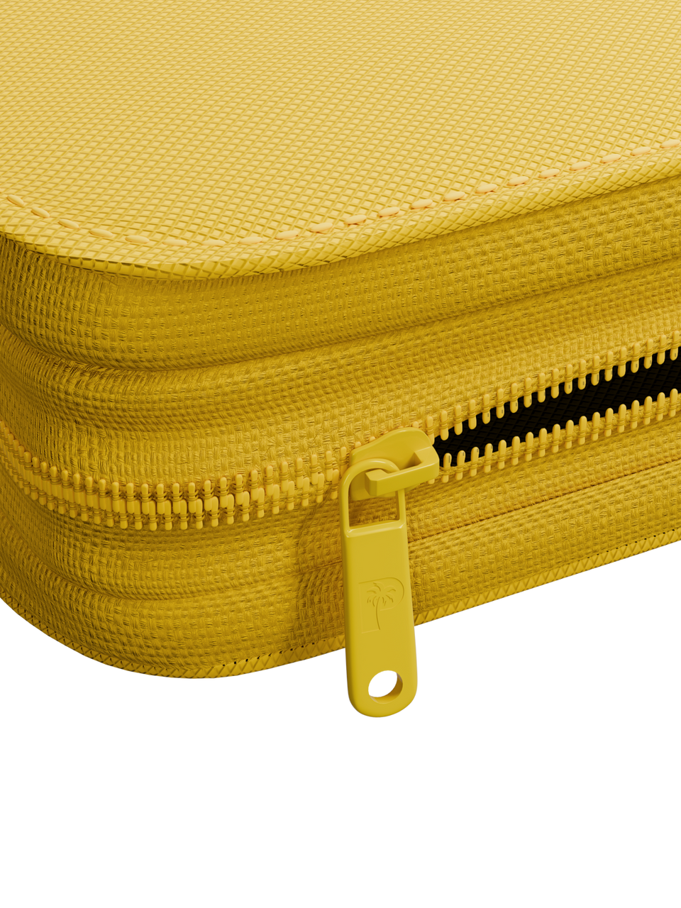 Collector's Series Top Loader Zip Binder - CLEAR - Yellow