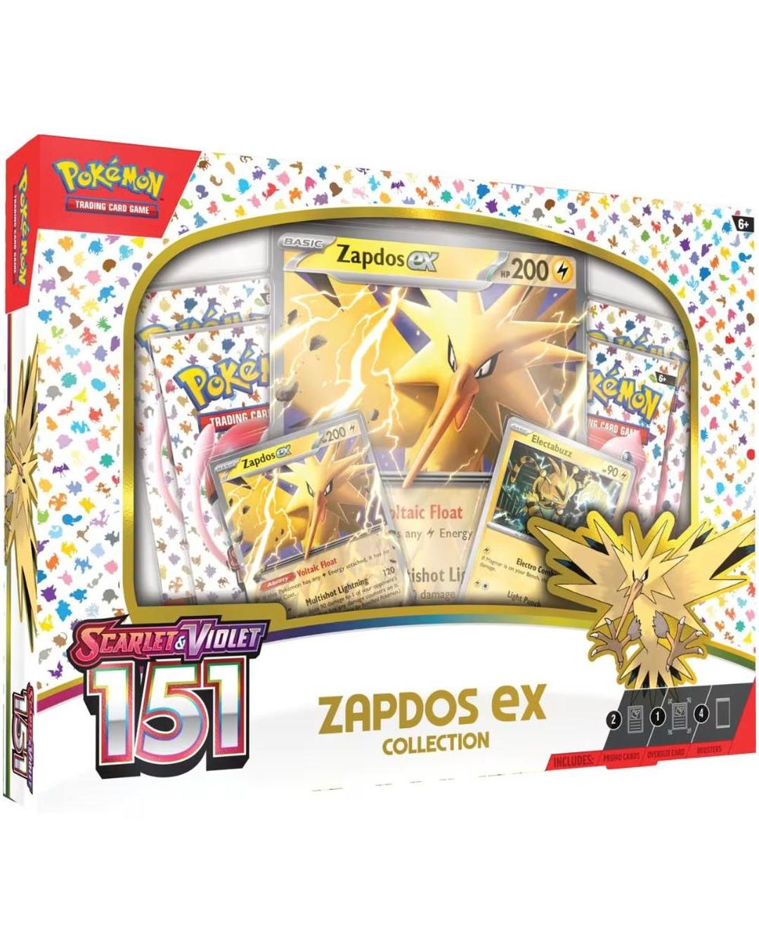 Pokémon TCG Scarlet & Violet - Zapdos Collection Box