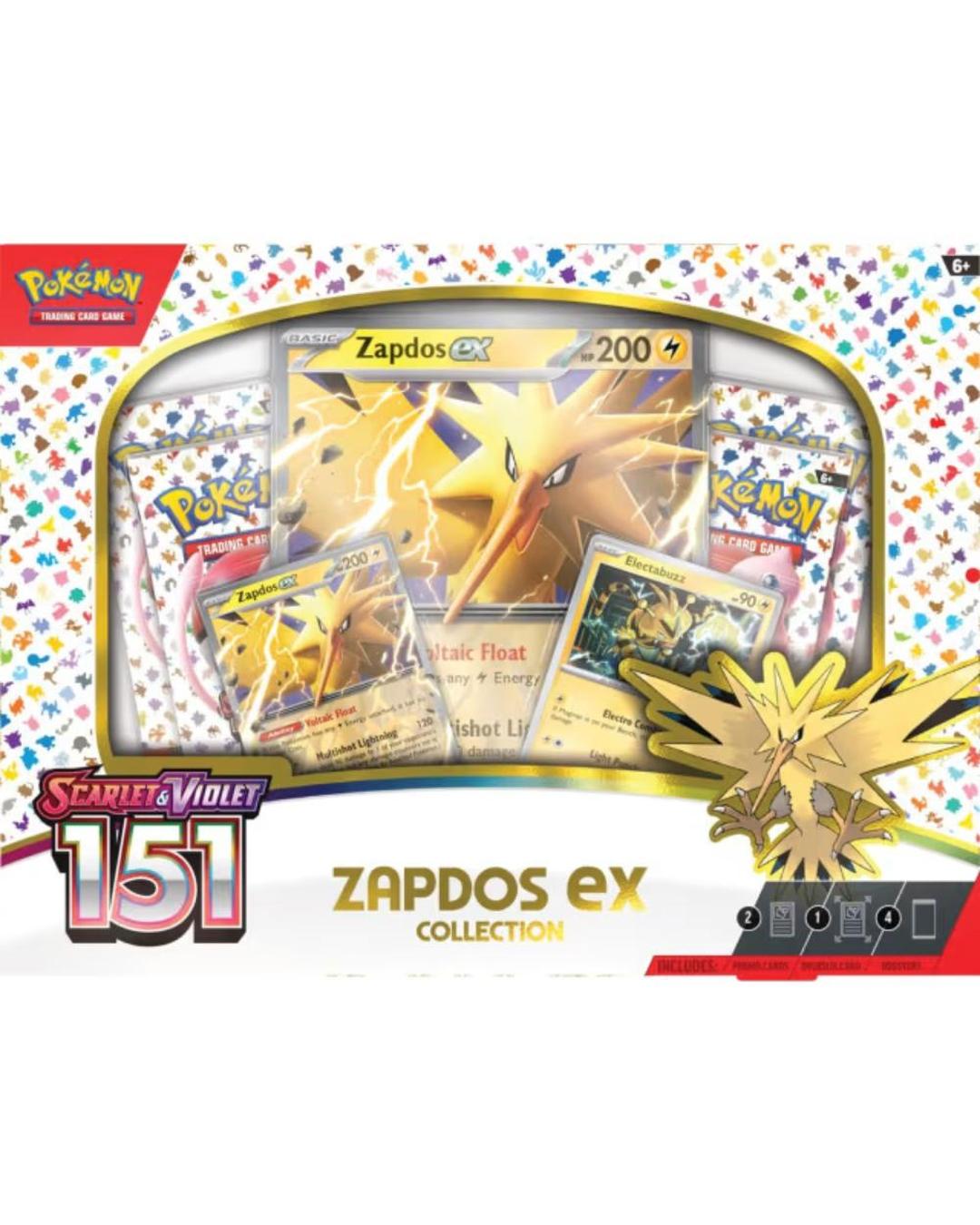 Pokémon TCG Scarlet & Violet - Zapdos Collection Box