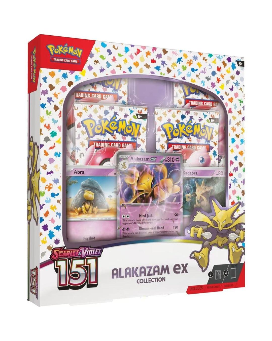 Pokémon TCG Scarlet & Violet - Alakazam EX Collection Box