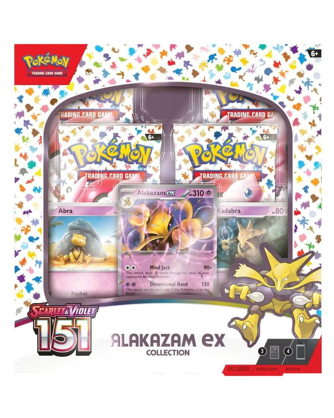 Pokémon TCG Scarlet & Violet - Alakazam EX Collection Box