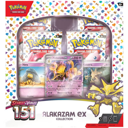 Pokémon TCG Scarlet & Violet - Alakazam EX Collection Box