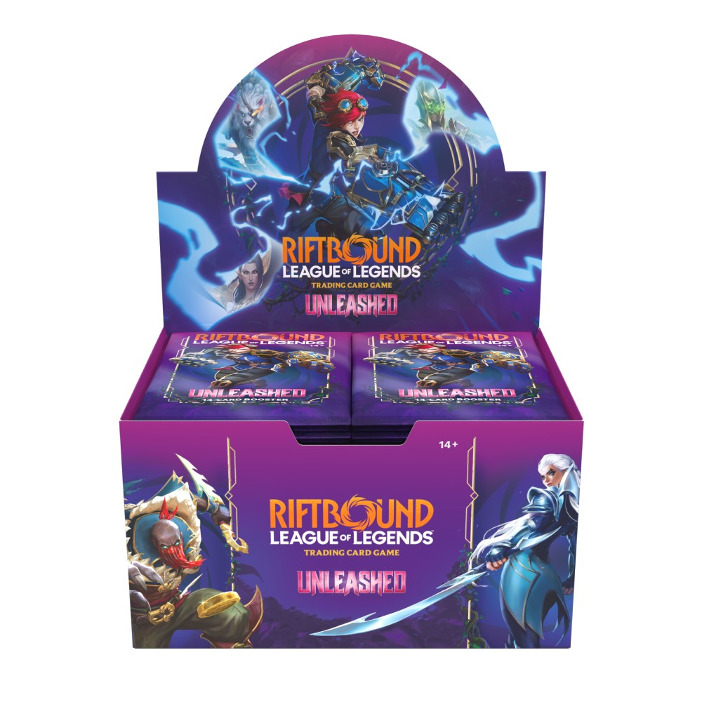 Riftbound: League of Legends TCG – Booster Display – Unleashed