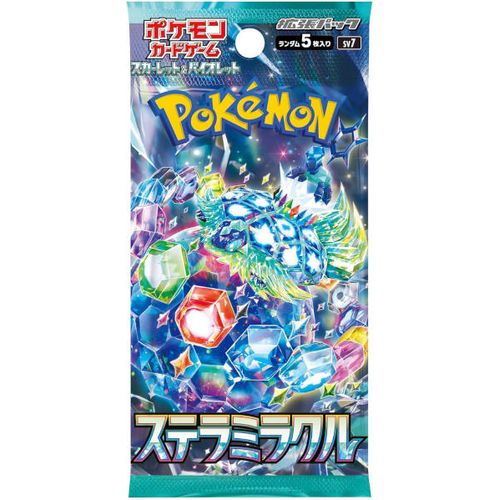 Stellar Miracle SV7 Booster Pack - Japanese Pokémon TCG